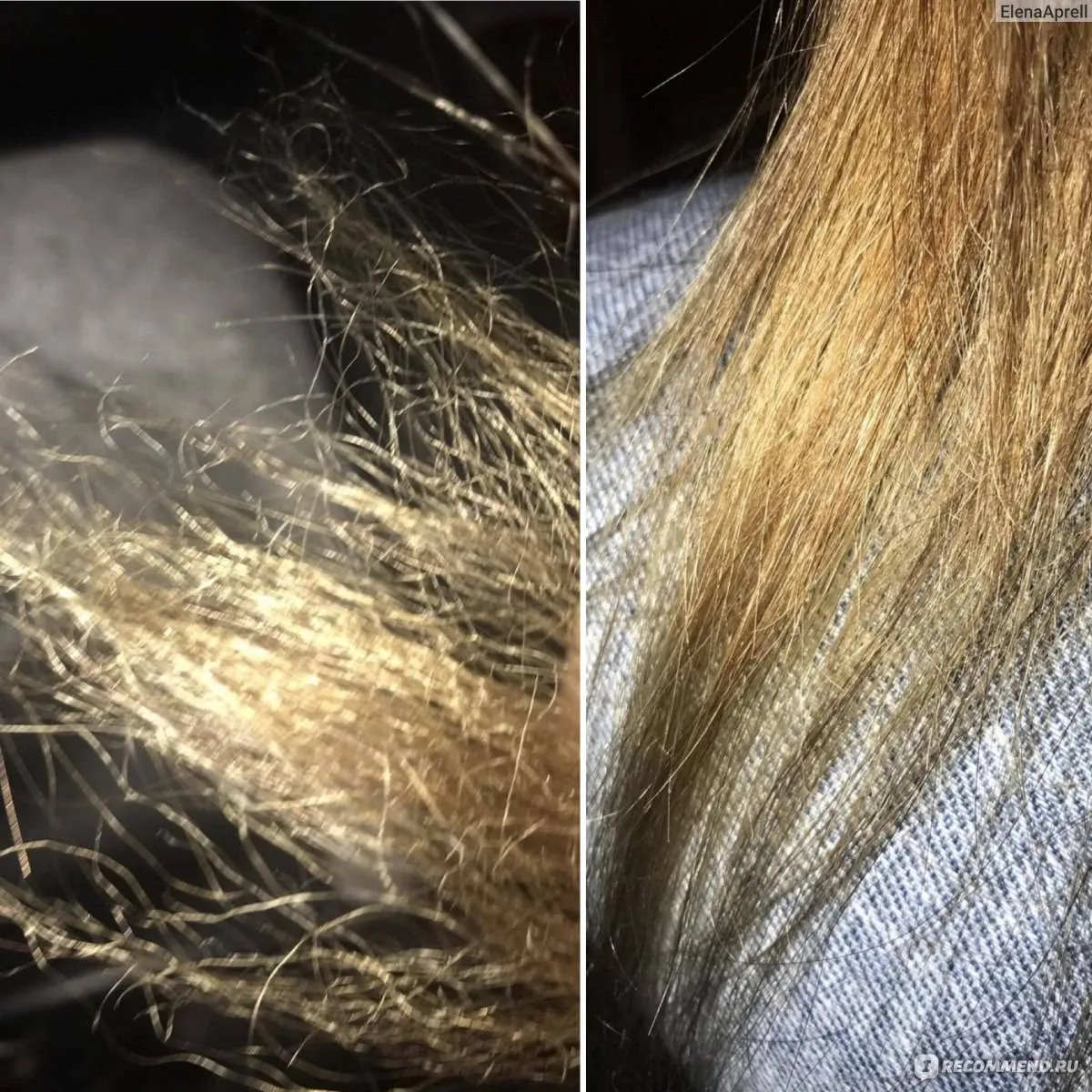 Визуальное объяснение: что делать если сухие волосы