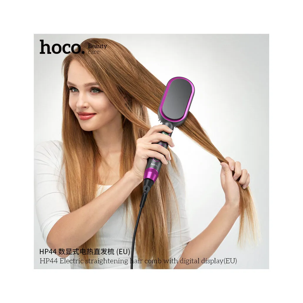 Визуальное объяснение: электрическая расческа для волос