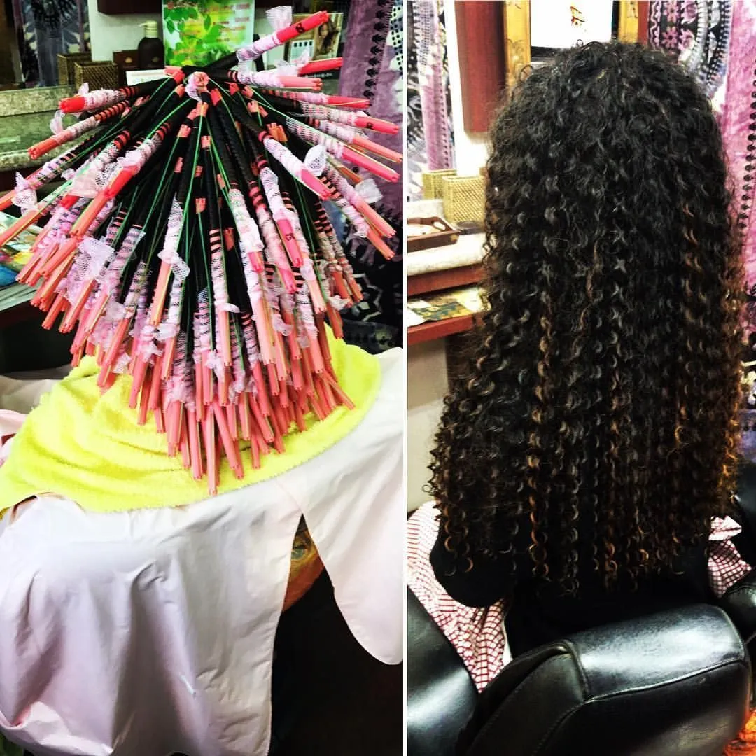 Визуальное руководство по: химическая завивка в домашних условиях