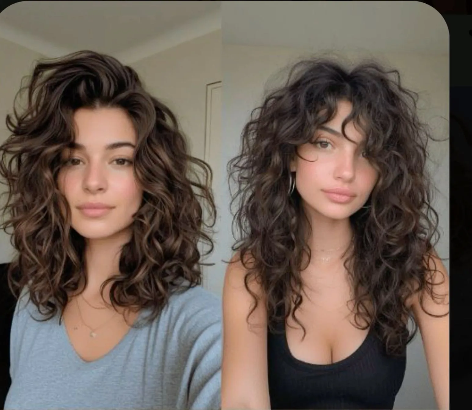 Визуальное объяснение: как уложить кудрявые волосы