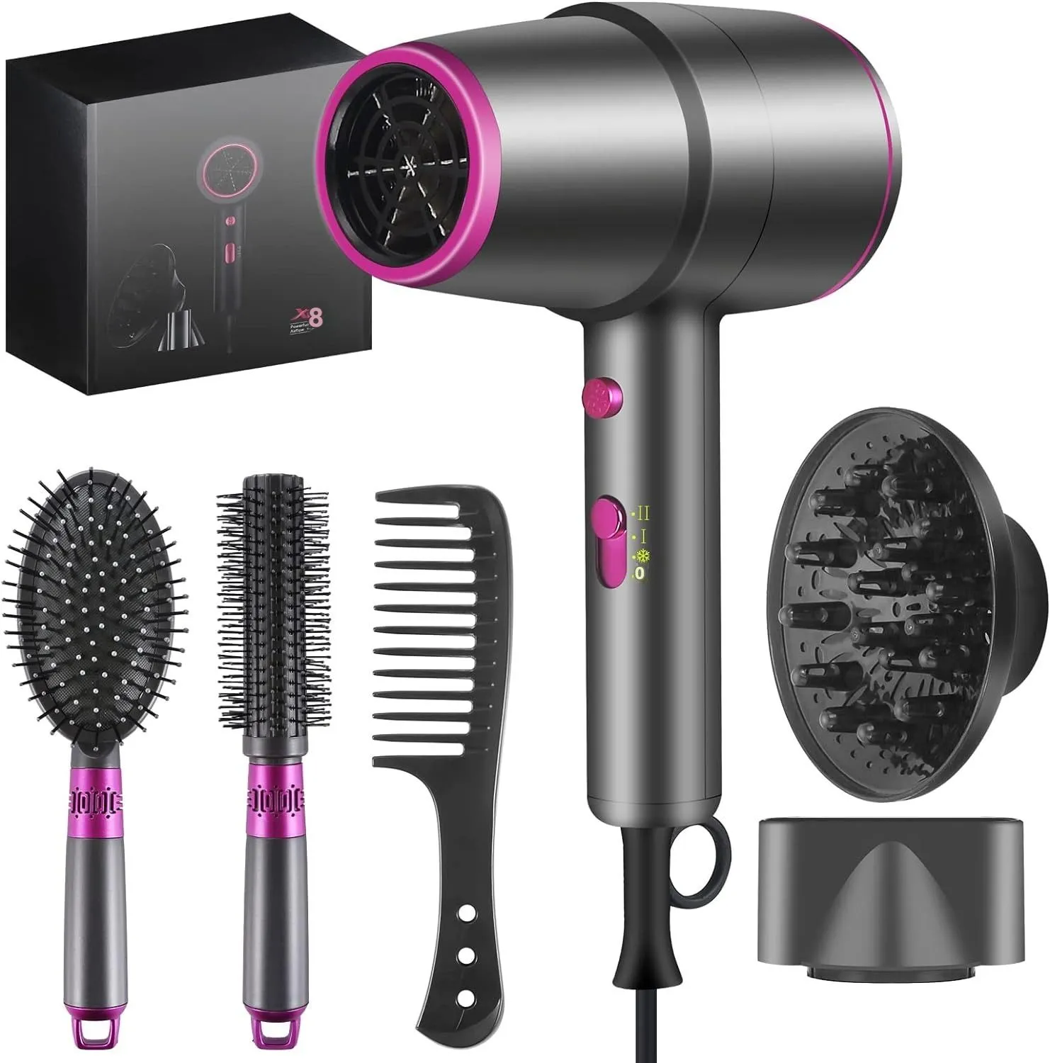 Визуальное объяснение: как выбрать фен для волос