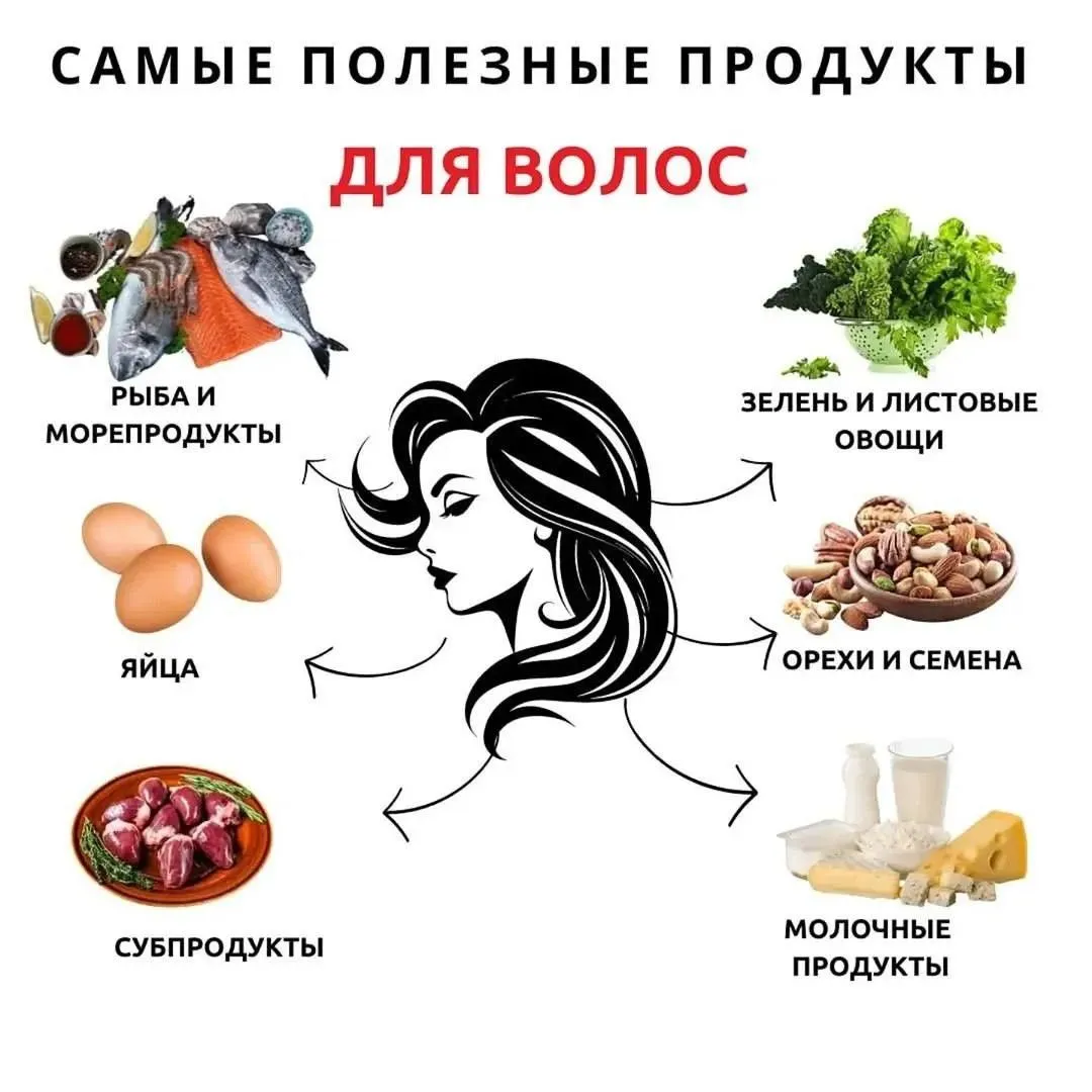 Образовательный материал - Трихолог: советы по уходу за волосами и кожей головы | Объективные обзоры Визуальное объяснение: какие витамины пить для волос