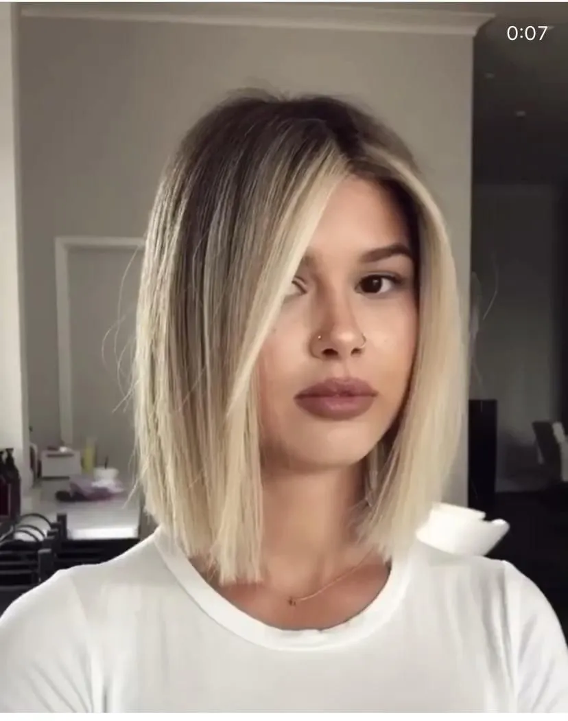 Актуальные новости: каре на прямые волосы