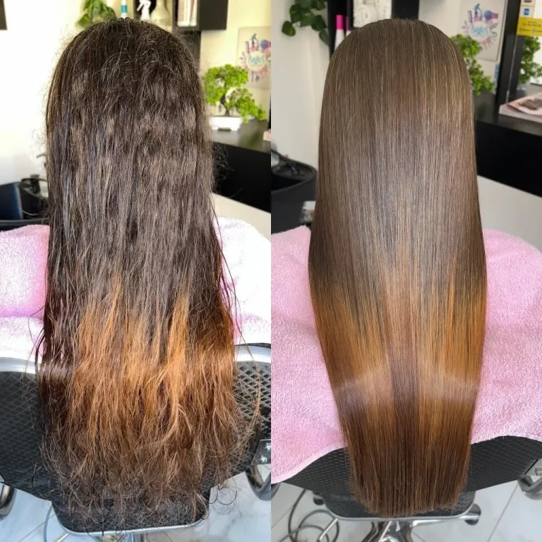 Уход за волосами — Кератиновое выпрямление