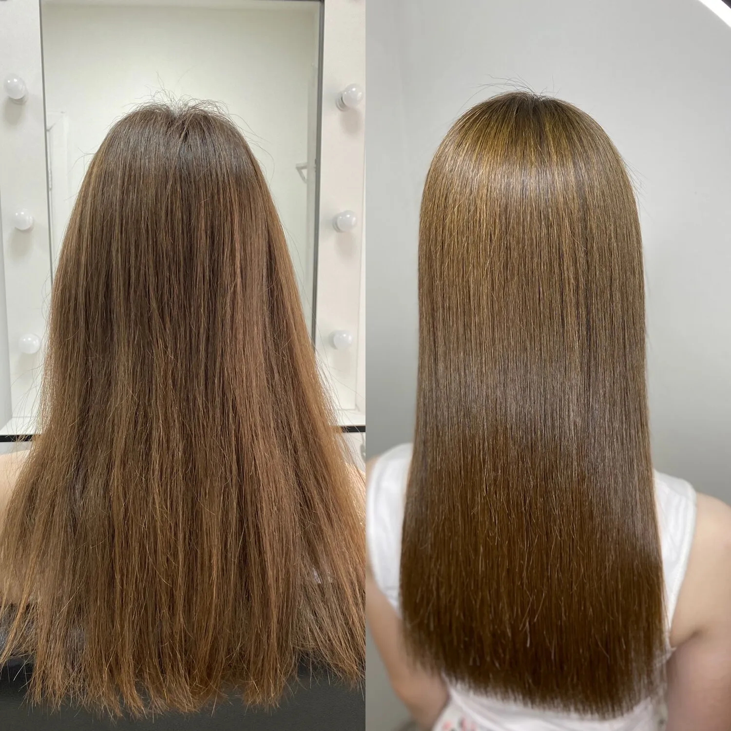 Визуальное руководство по: кератиновое выпрямление волос