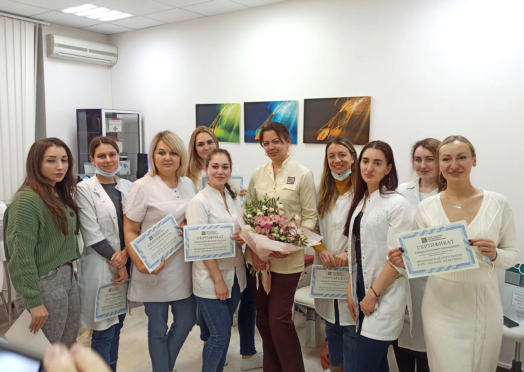 Визуальное объяснение: клиники трихологии