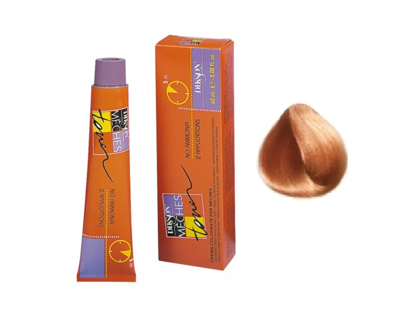 Визуальное объяснение: краска для мелирования