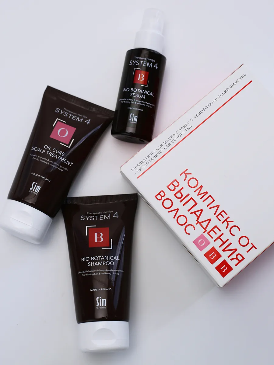 Визуальное объяснение: лечение волос от выпадения