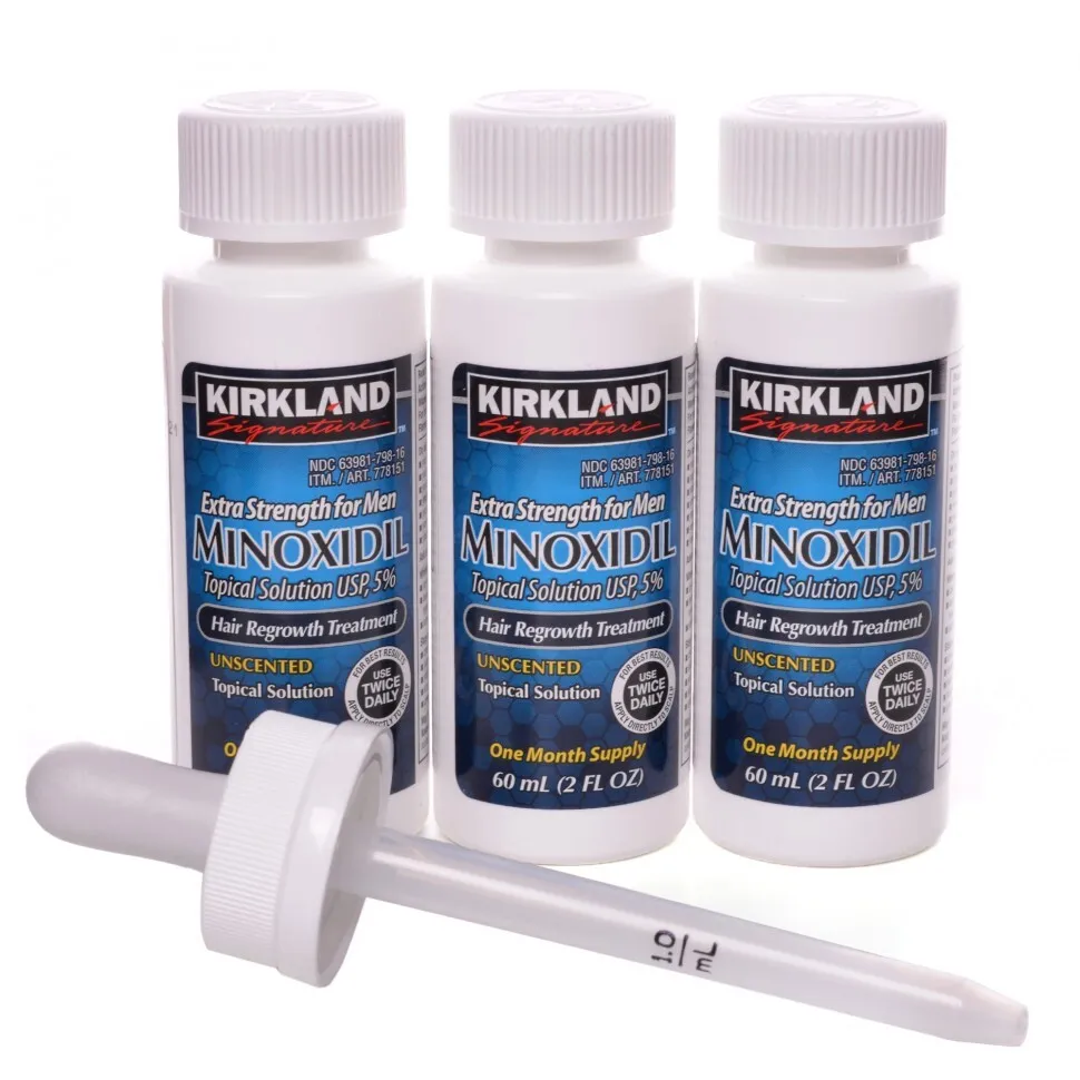 Визуальное объяснение: миноксидил