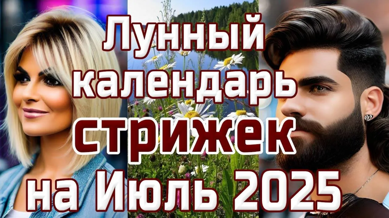 Образовательный материал - Стрижка волос по лунным дням: как выбрать лучшее время Визуальное объяснение: можно ли стричь волосы сегодня
