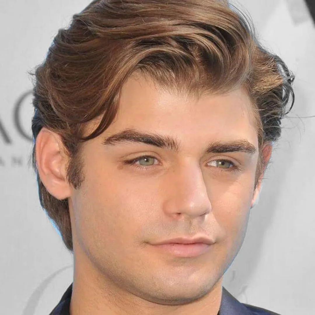 Визуальное объяснение: мужские стрижки для овального лица