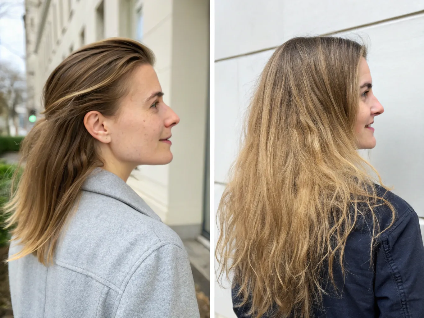 Визуальное руководство по: поврежденные волосы