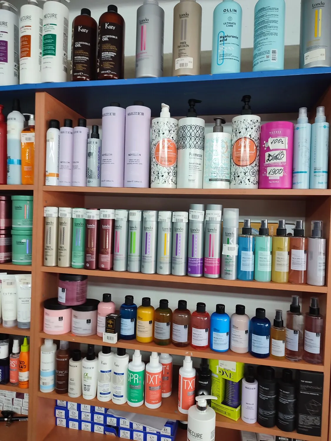 Визуальное руководство по: профессиональная косметика для волос