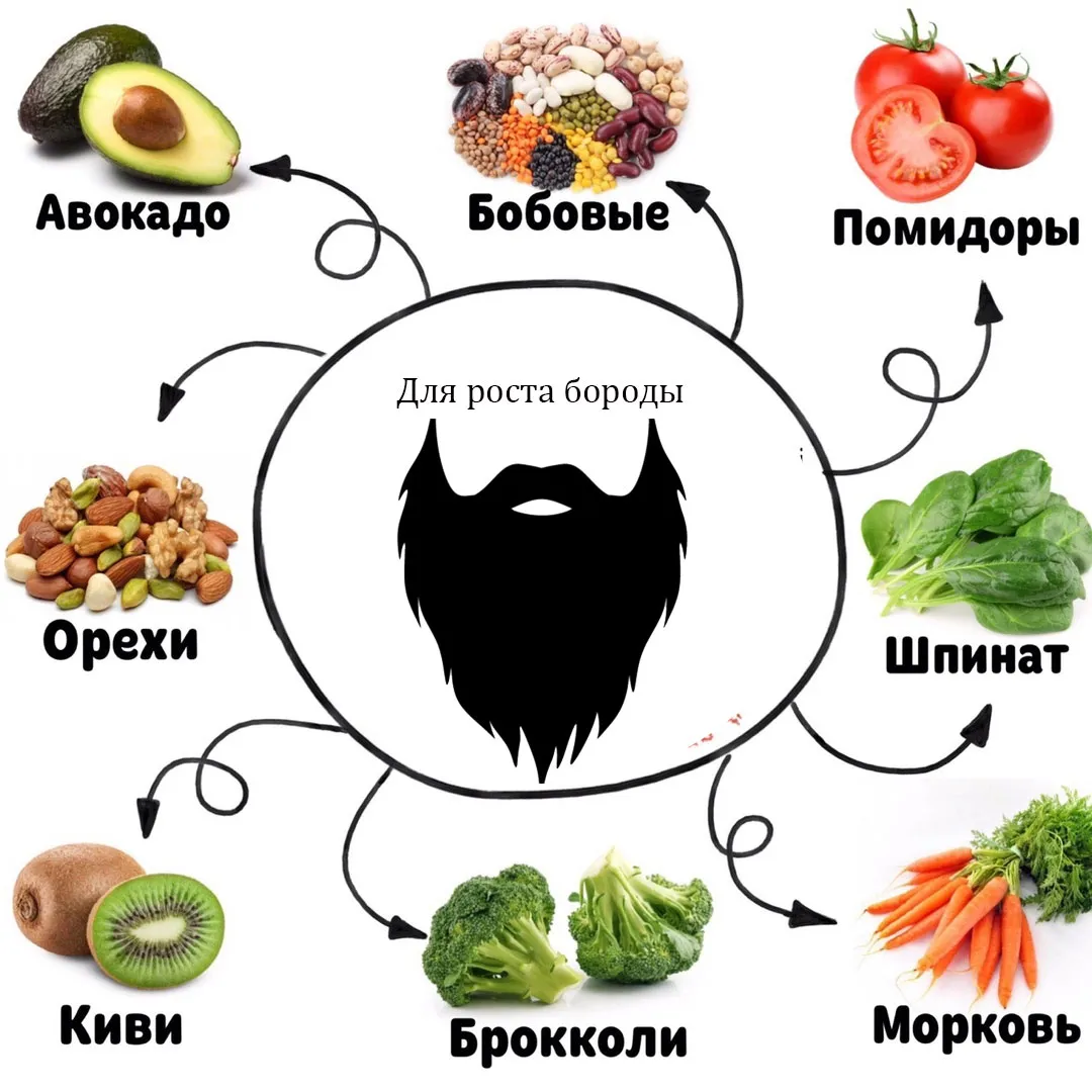 Визуальное объяснение: рост волос