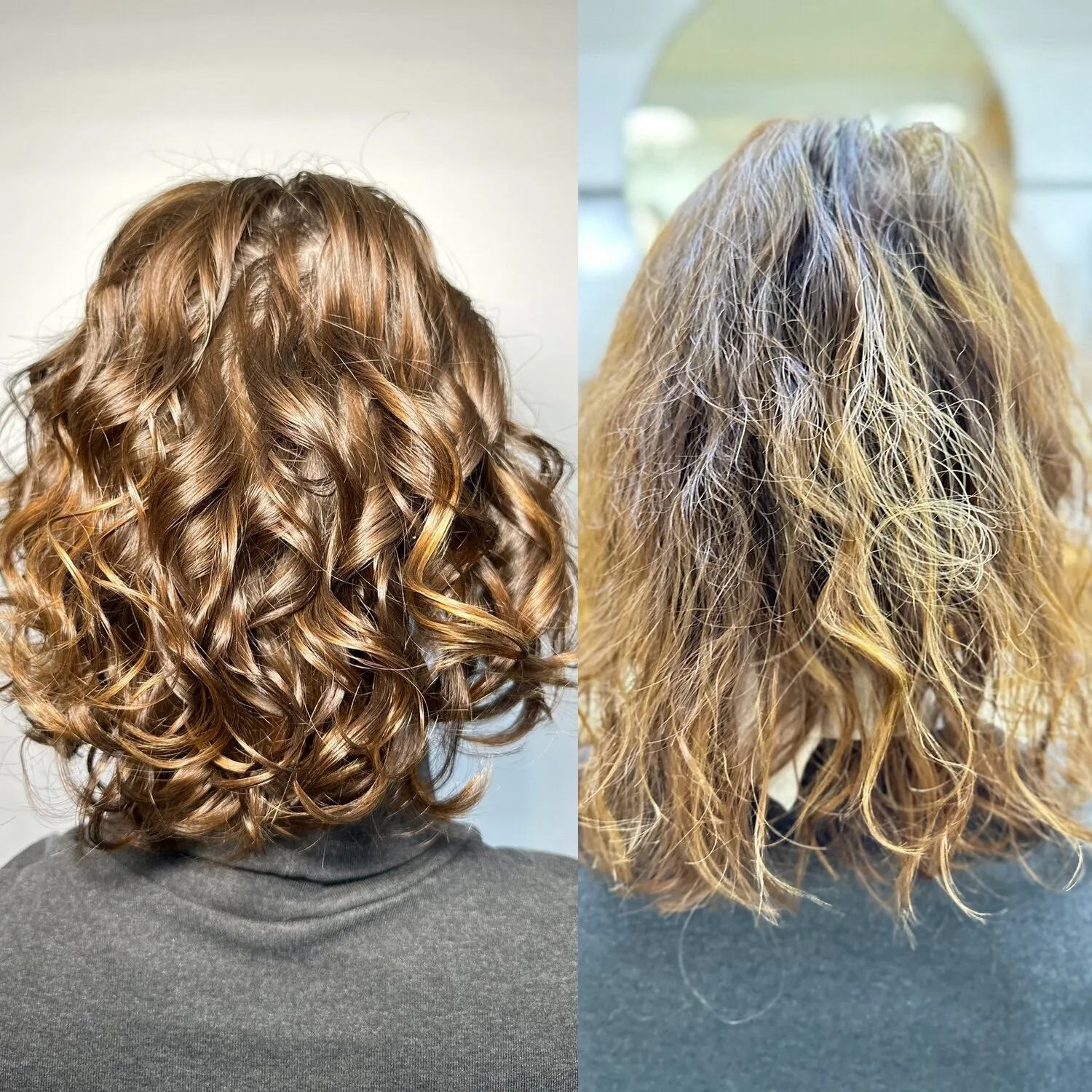 Образовательный материал - Вьющиеся волосы: уход, укладка и советы для кудрявых Визуальное объяснение: салон кудрявых волос