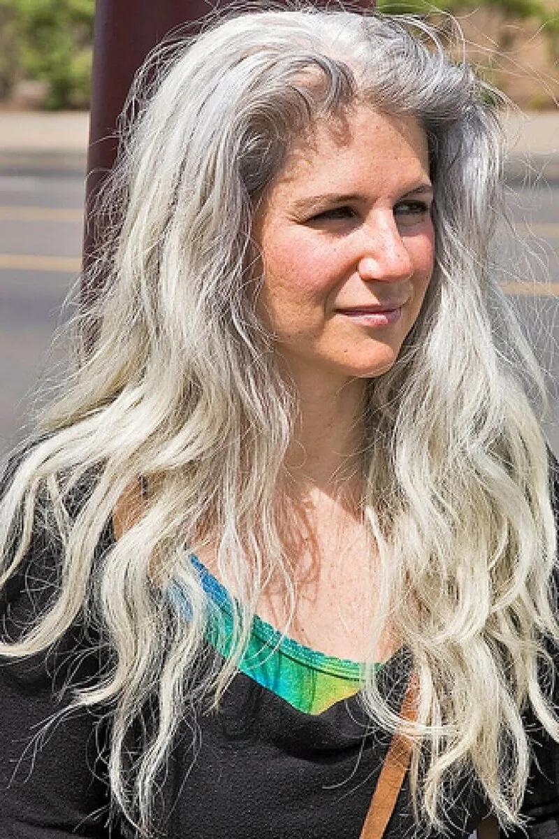 Визуальное руководство по: седина у женщин