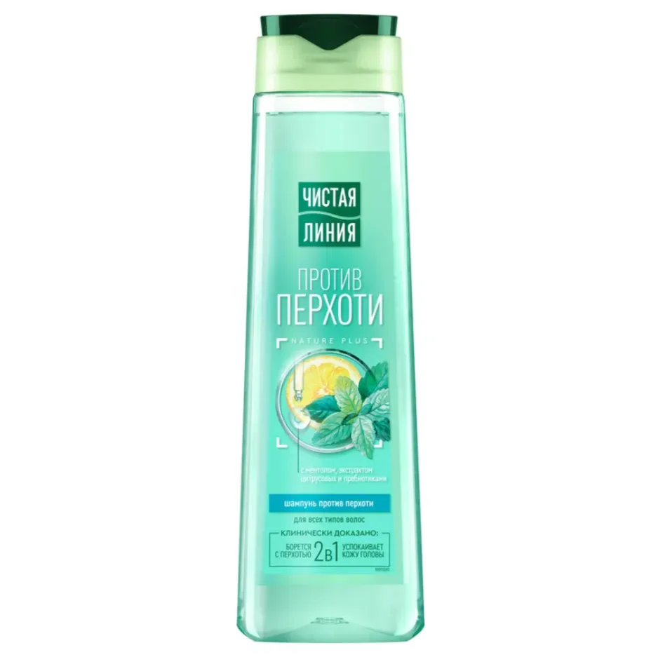 Визуальное объяснение: шампунь для волос