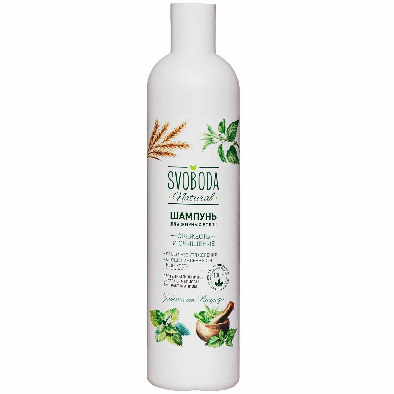 Визуальное объяснение: шампунь для жирных волос