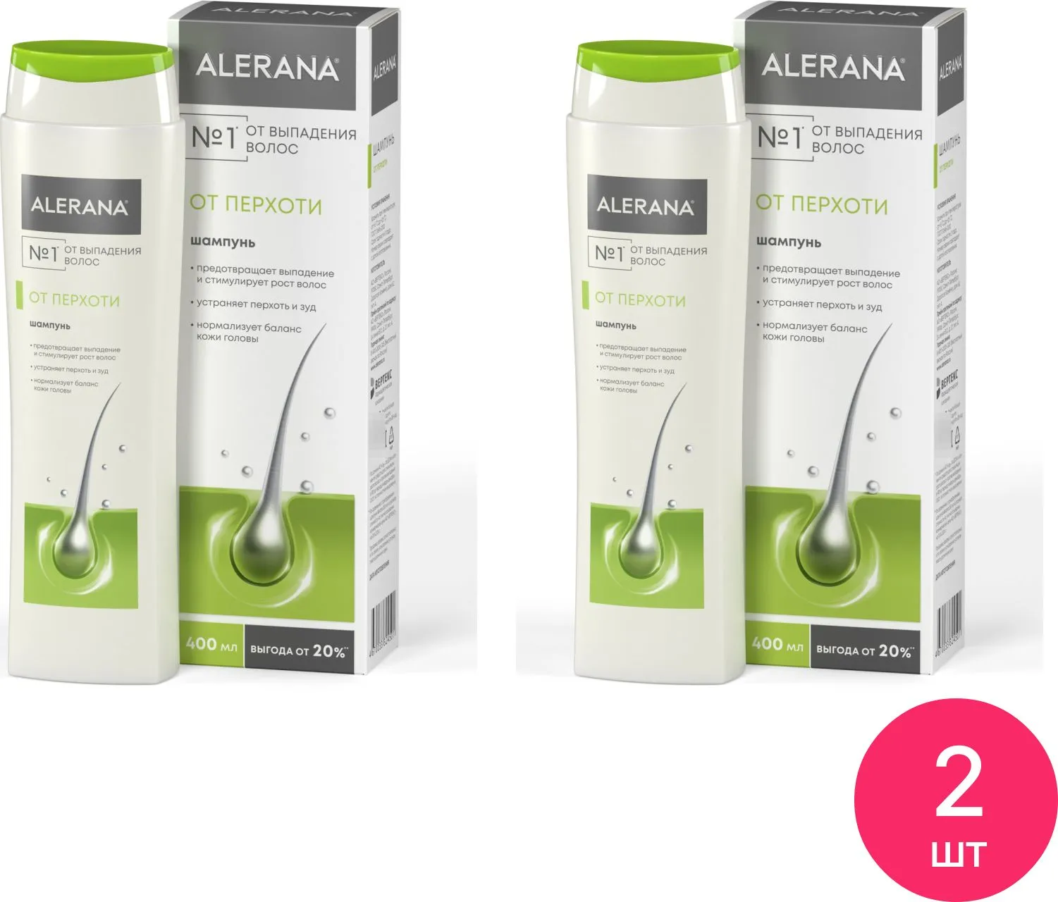 Визуальное объяснение: шампунь от выпадения волос