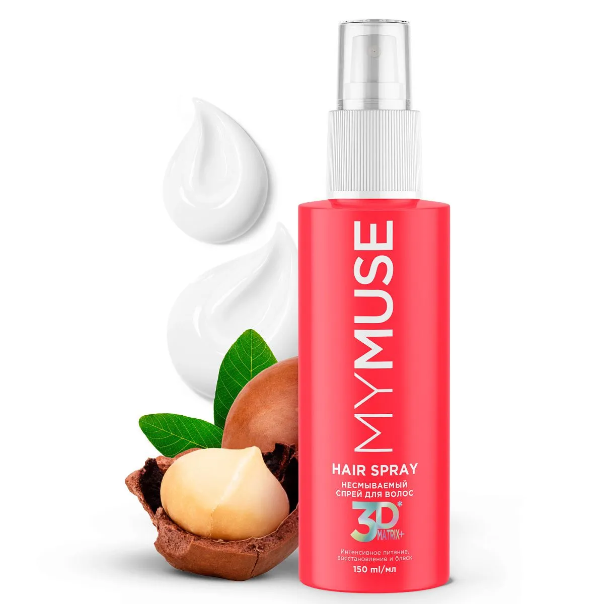 Визуальное руководство по: спрей для волос. Тестирование текстуры спрея на руке, изучение состава на упаковке, сравнение типов распылителей.