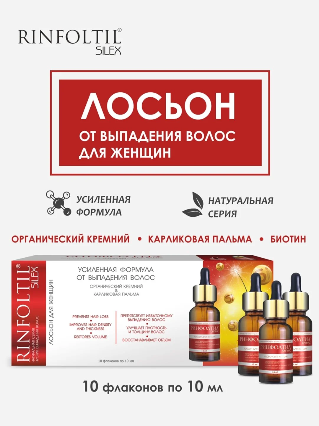 Визуальное объяснение: средства от выпадения волос