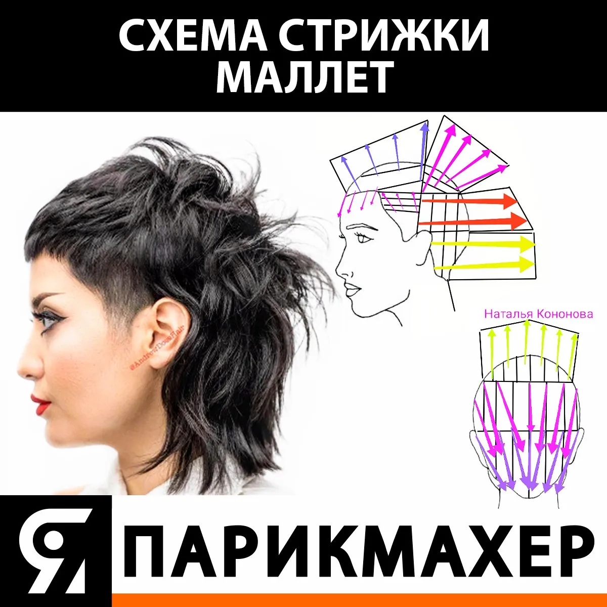 Образовательный материал - Как стать парикмахером: с чего начать, обучение, поиск работы | Практическое руководство Визуальное объяснение: техники стрижек