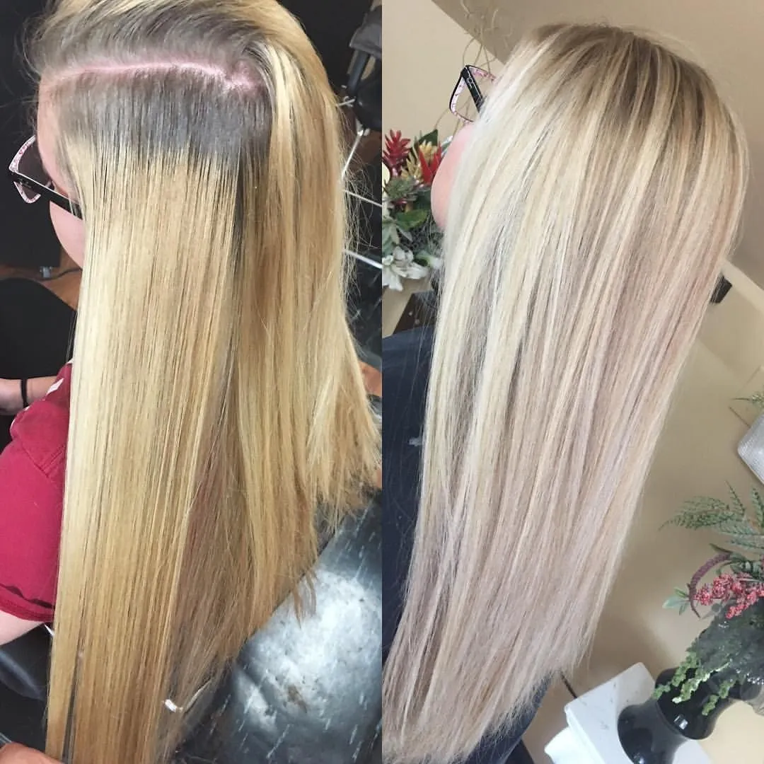 | Салон красоты | blond v domashnih usloviyah