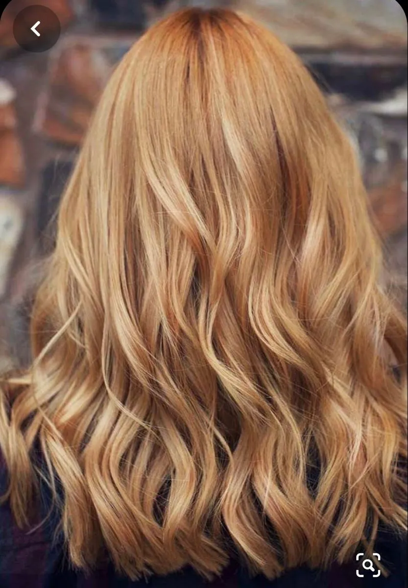 Визуальное руководство по: блонд золотистый