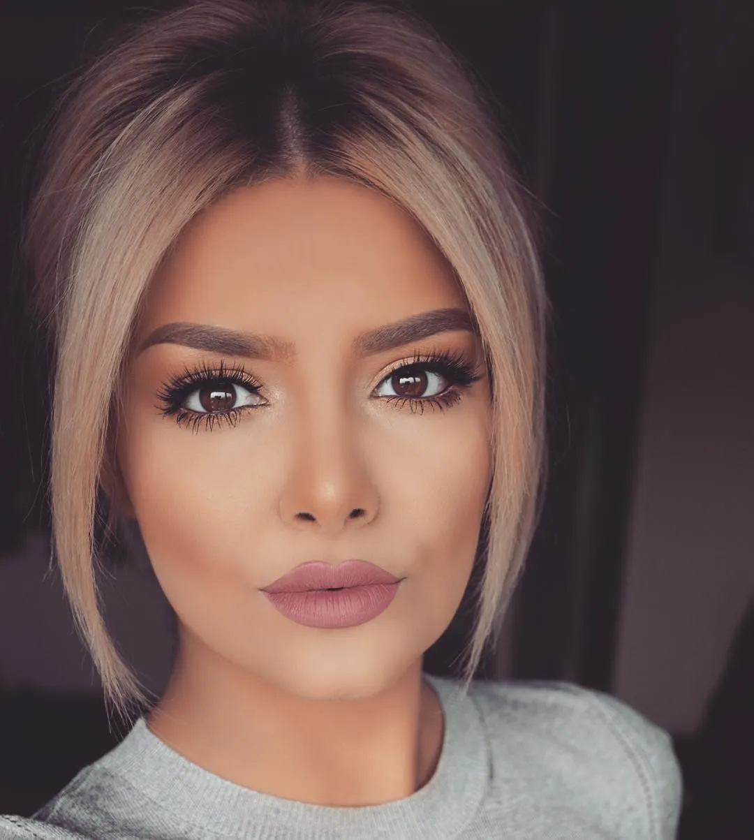 Визуальное объяснение: блондинки макияж