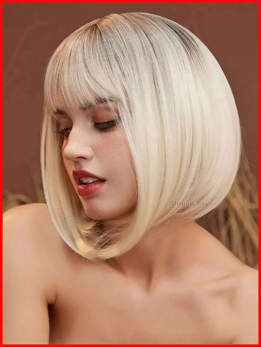 Визуальное объяснение: боб с челкой