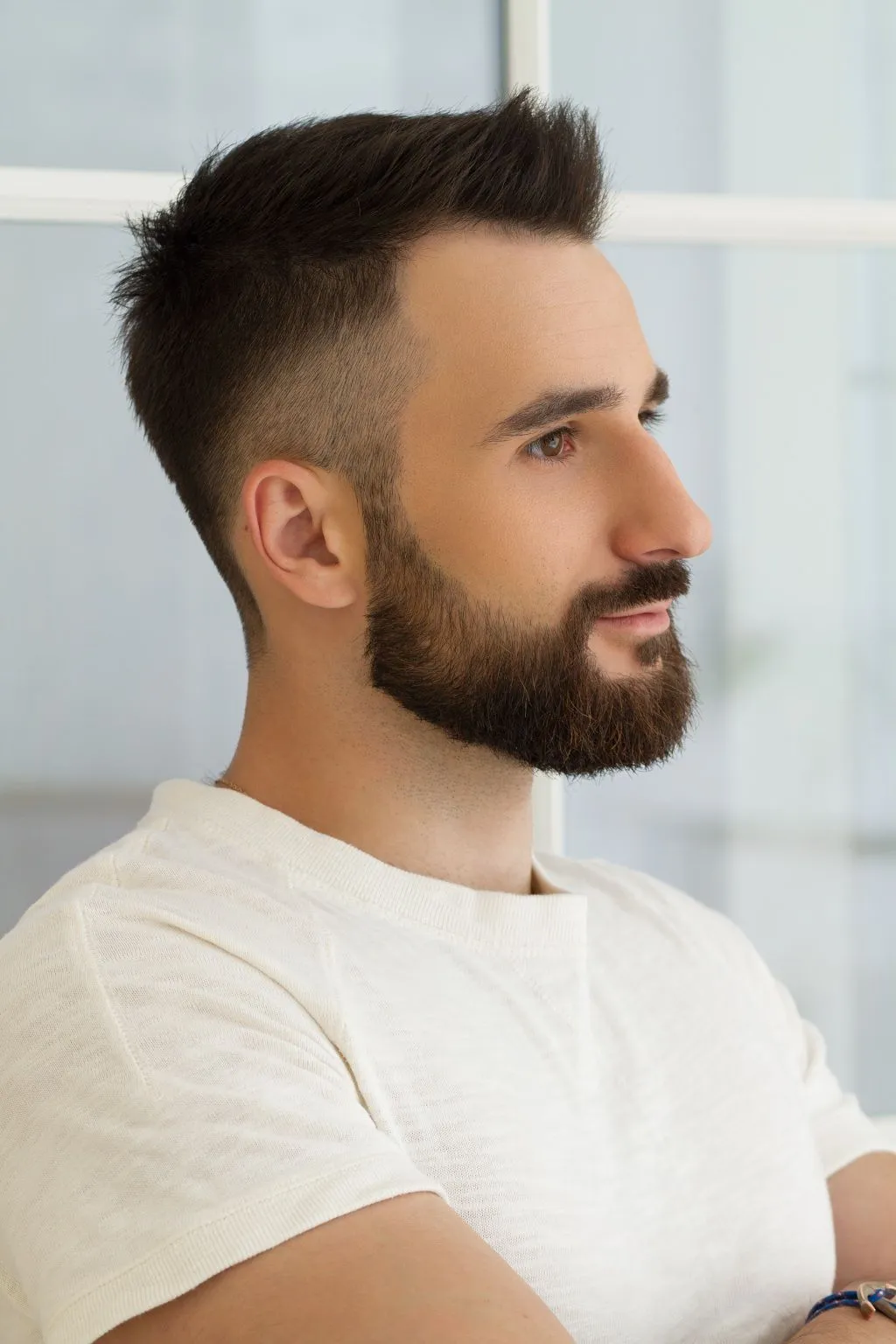 Визуальное объяснение: борода и усы стрижка