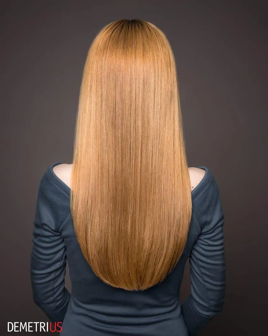 Визуальное руководство по: как подстричь кончики волос