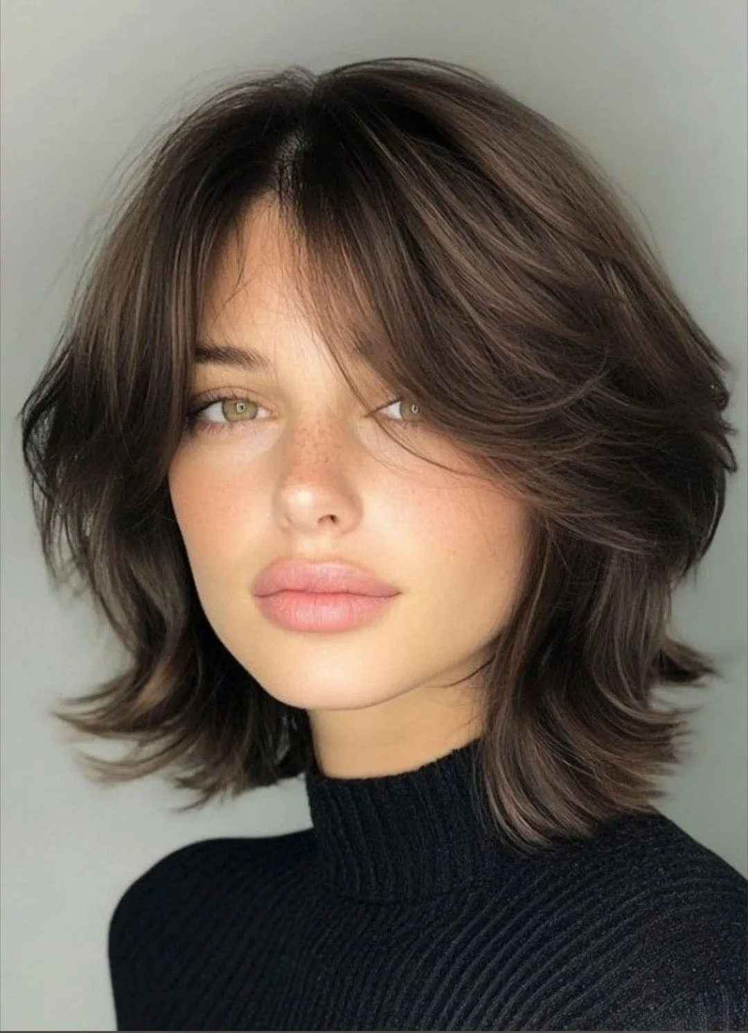 Визуальное объяснение: каре на густые волосы