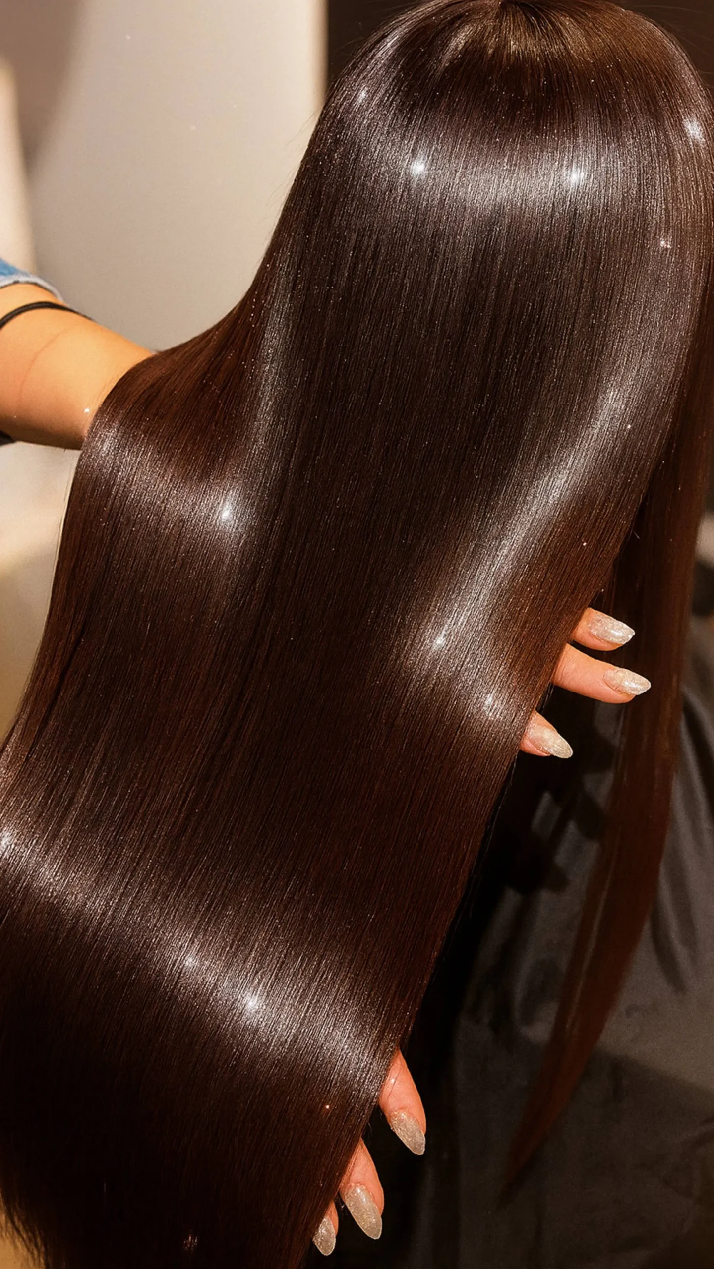 Визуальное объяснение: кератин в домашних условиях