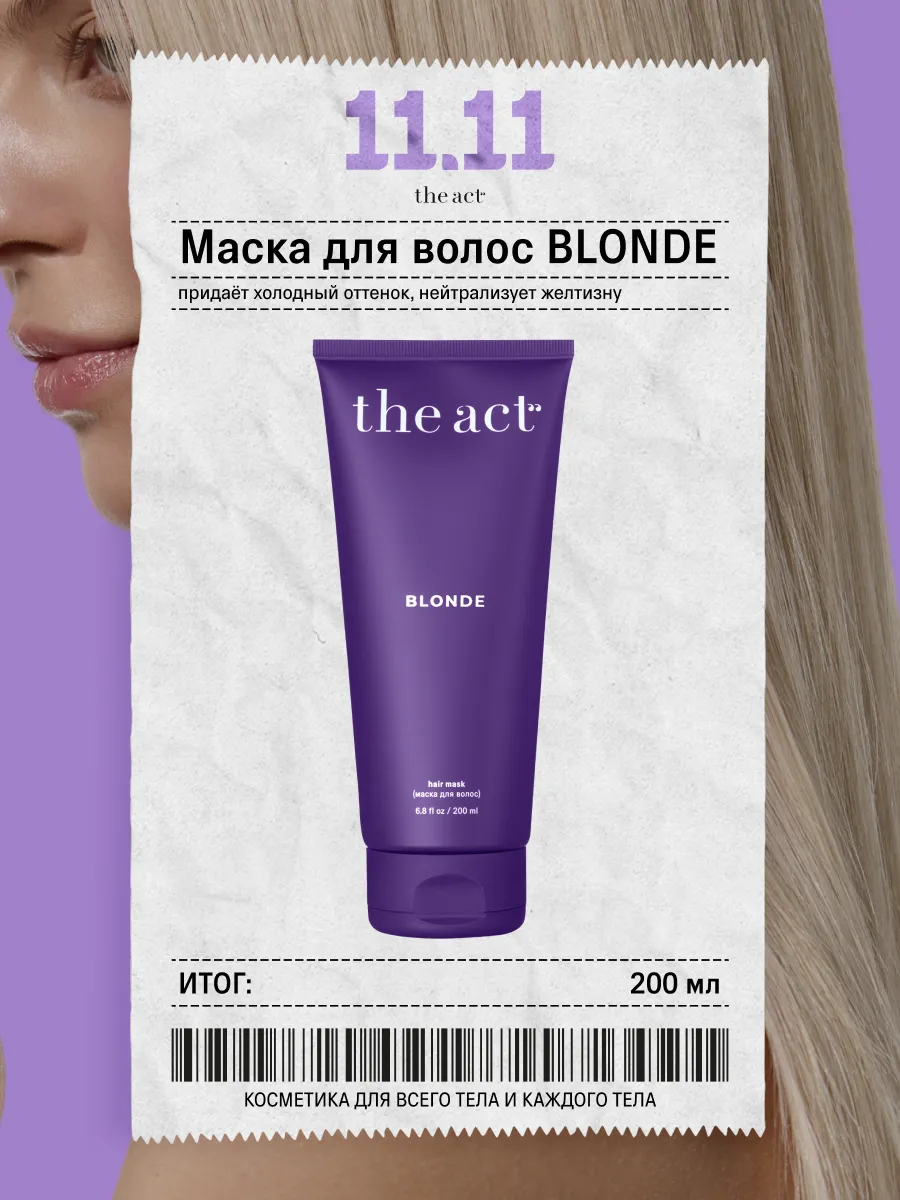 Актуальные новости: маска для блонда