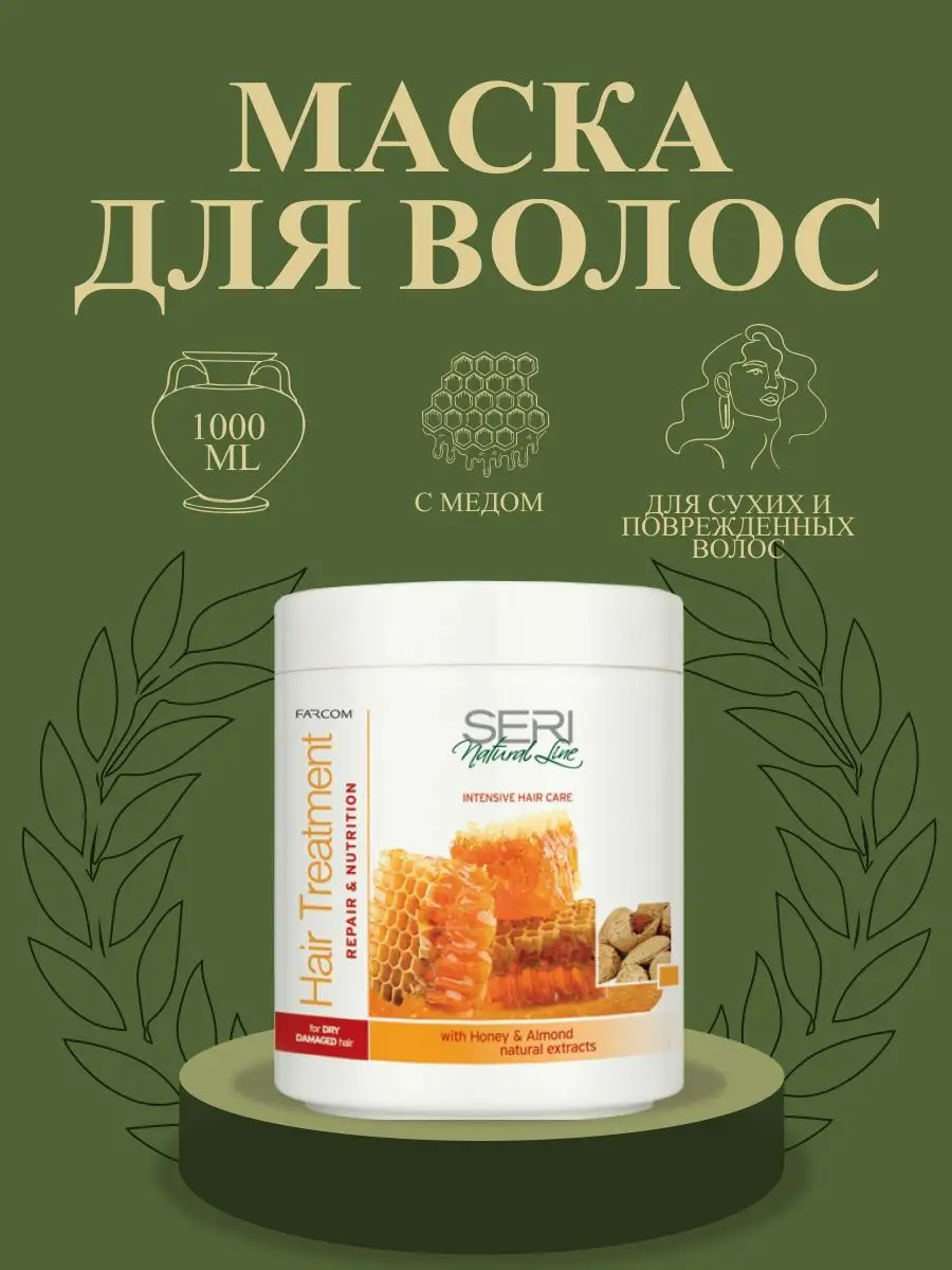 Образовательный материал - Домашние маски для сухих волос: рецепты и советы Визуальное объяснение: маски с медом для волос