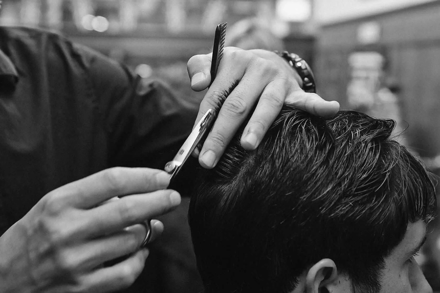 Сравнительный анализ: мужская стрижка ножницами