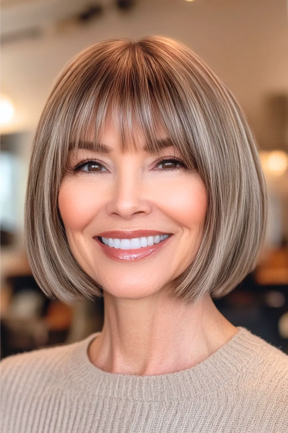 Визуальное руководство по: омолаживающие стрижки. Сравнение стрижек с челкой и без на разных формах лица