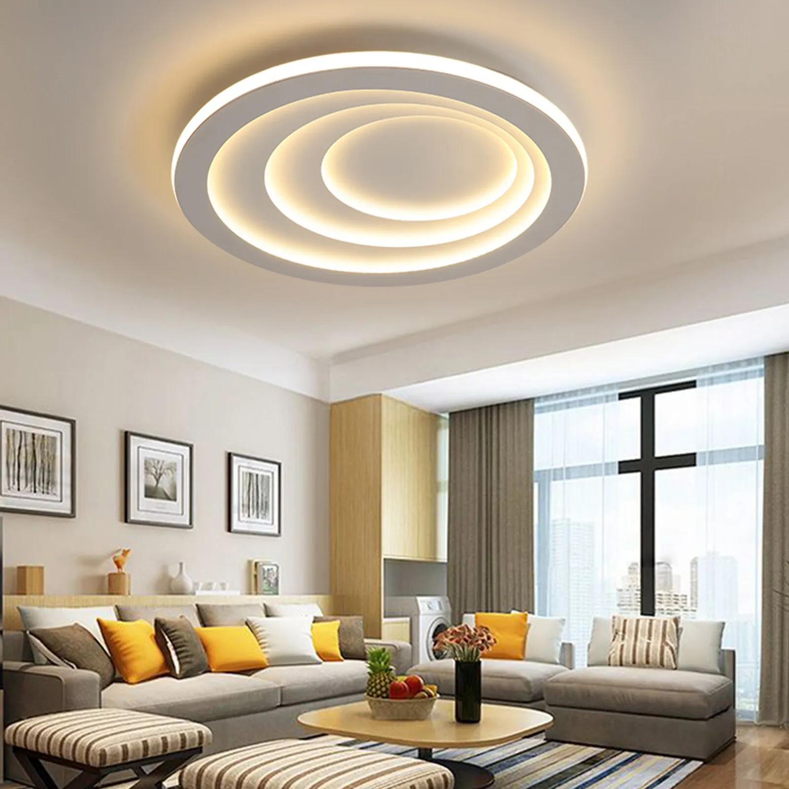 Правильное освещение гостиной для комфортного проведения домашних процедур по осветлению волос