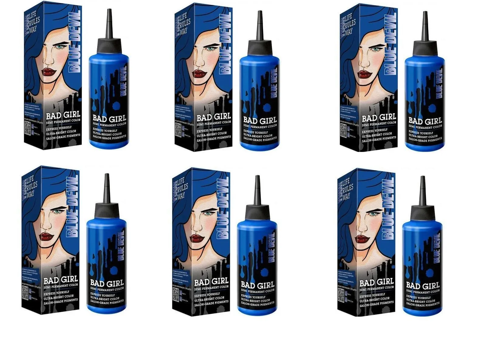 Визуальное руководство по: полуперманентная краска