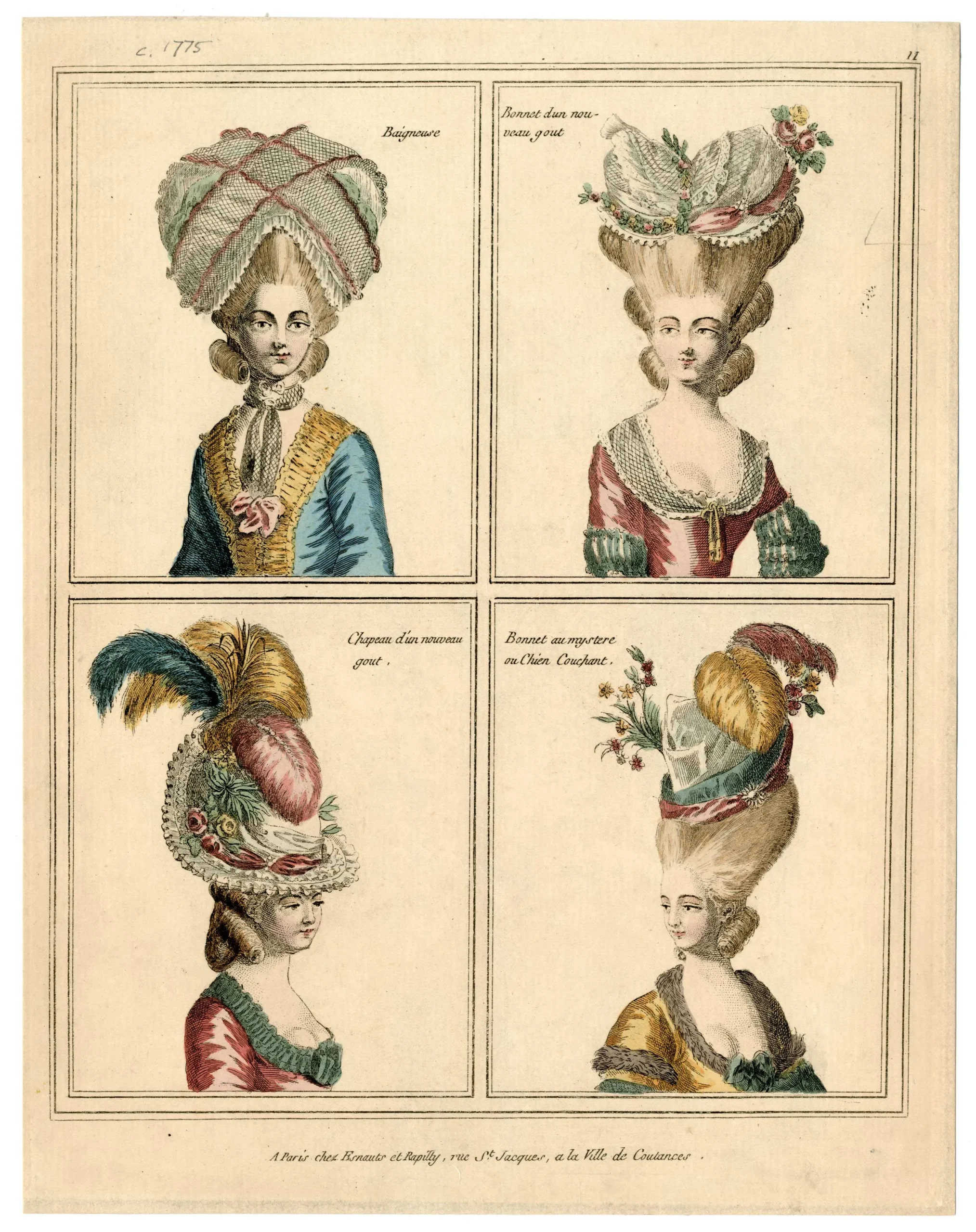 Образовательный материал - Причёски 18 века: история, виды и особенности стиля Визуальное объяснение: прически 18 века