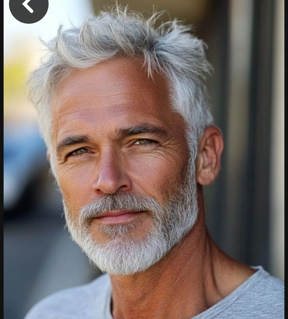 | Салон красоты | sedye volosy u muzhchin