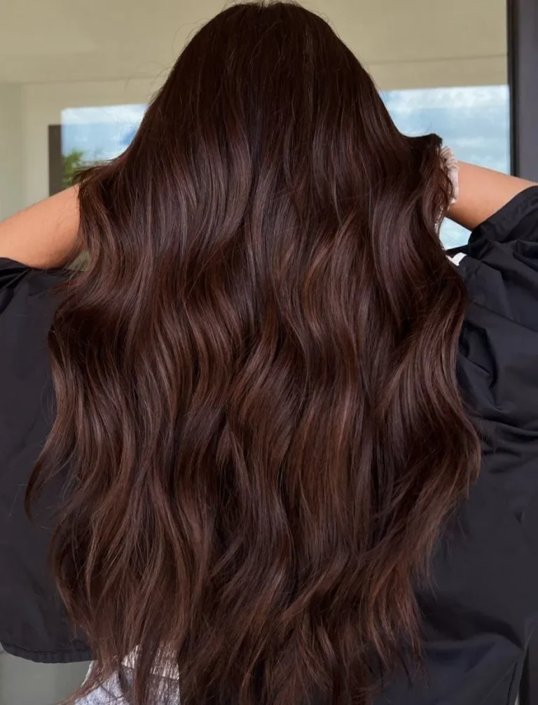 Красота и уход — шоколадный цвет волос