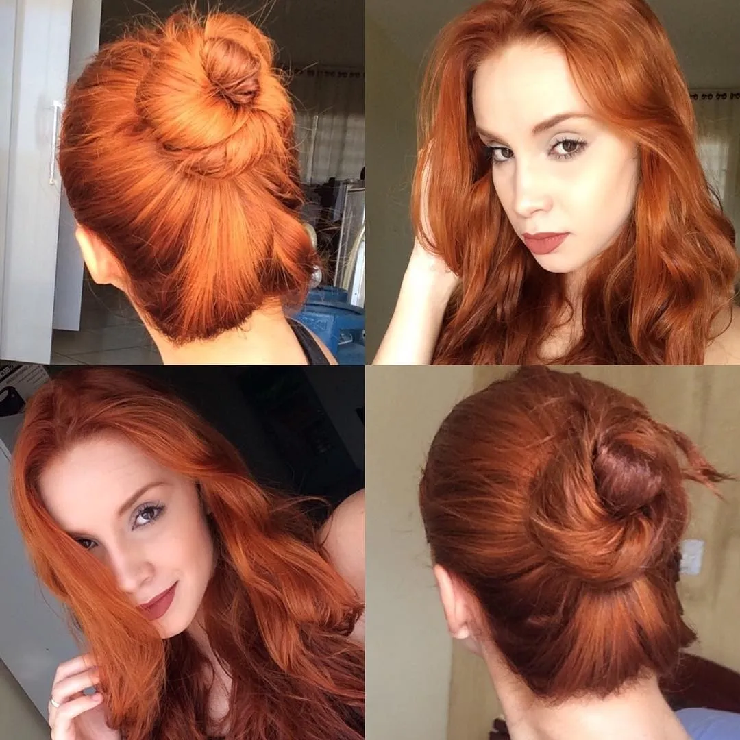 Визуальное объяснение: сколько держать хну на волосах