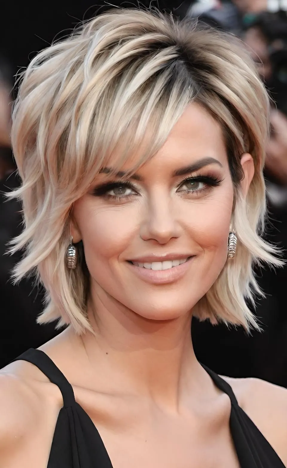 Визуальное объяснение: средние молодежные стрижки