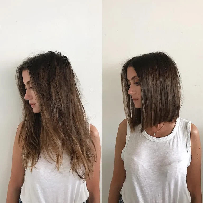 Уход за волосами — Стрижка для прямых волос