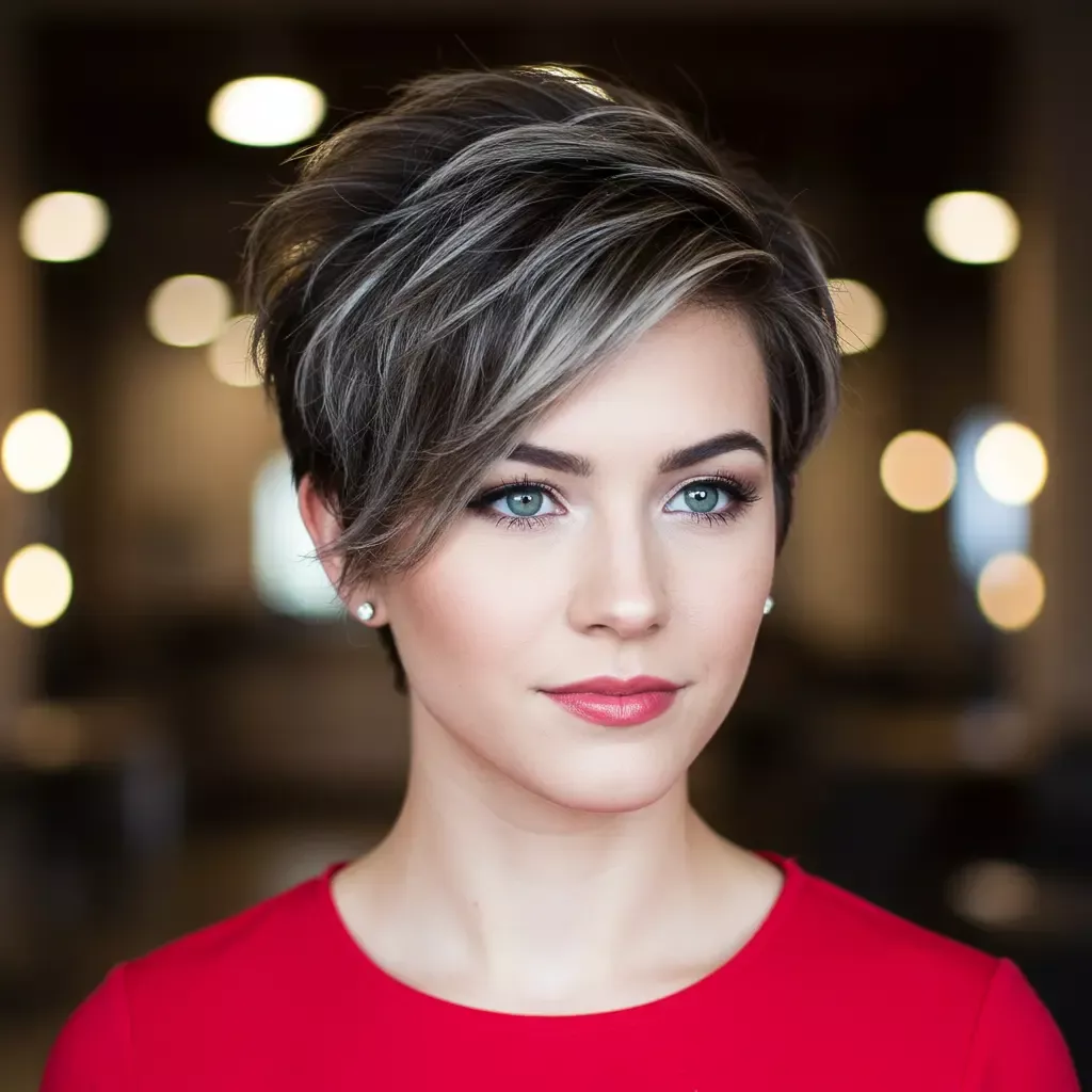 Образовательный материал - Стрижка пикси: плюсы и минусы, кому подходит, как укладывать Визуальное объяснение: стрижка пикси на средние волосы