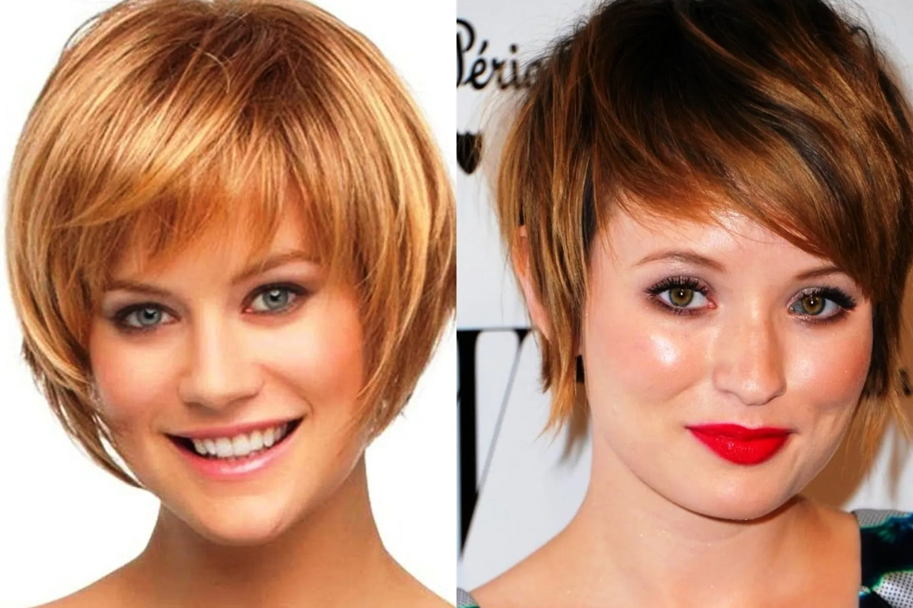 Актуальные новости: стрижки с челкой для круглого лица