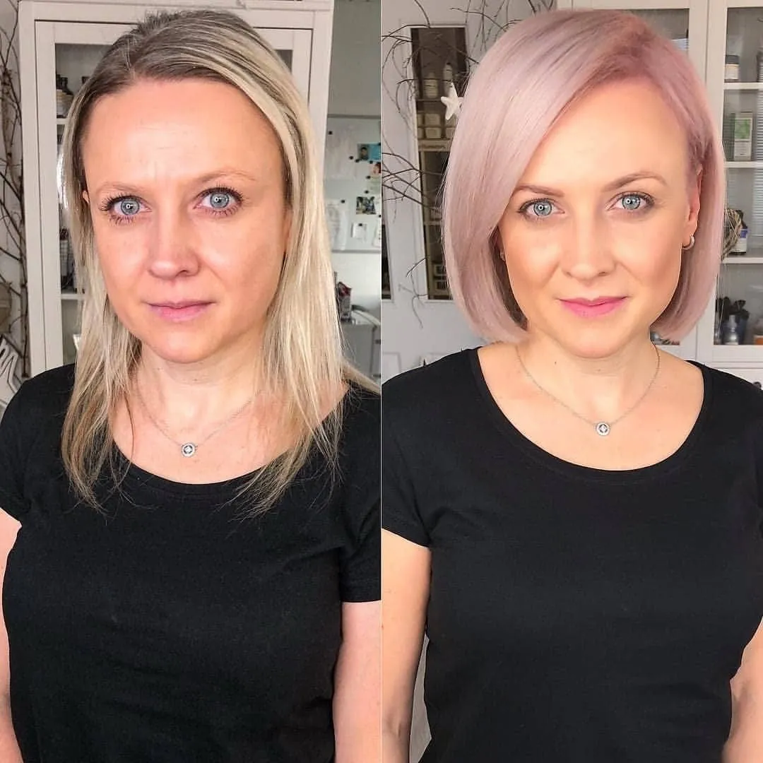 Стрижка каскад на тонкие волосы с объемом у корней и текстурированными концами