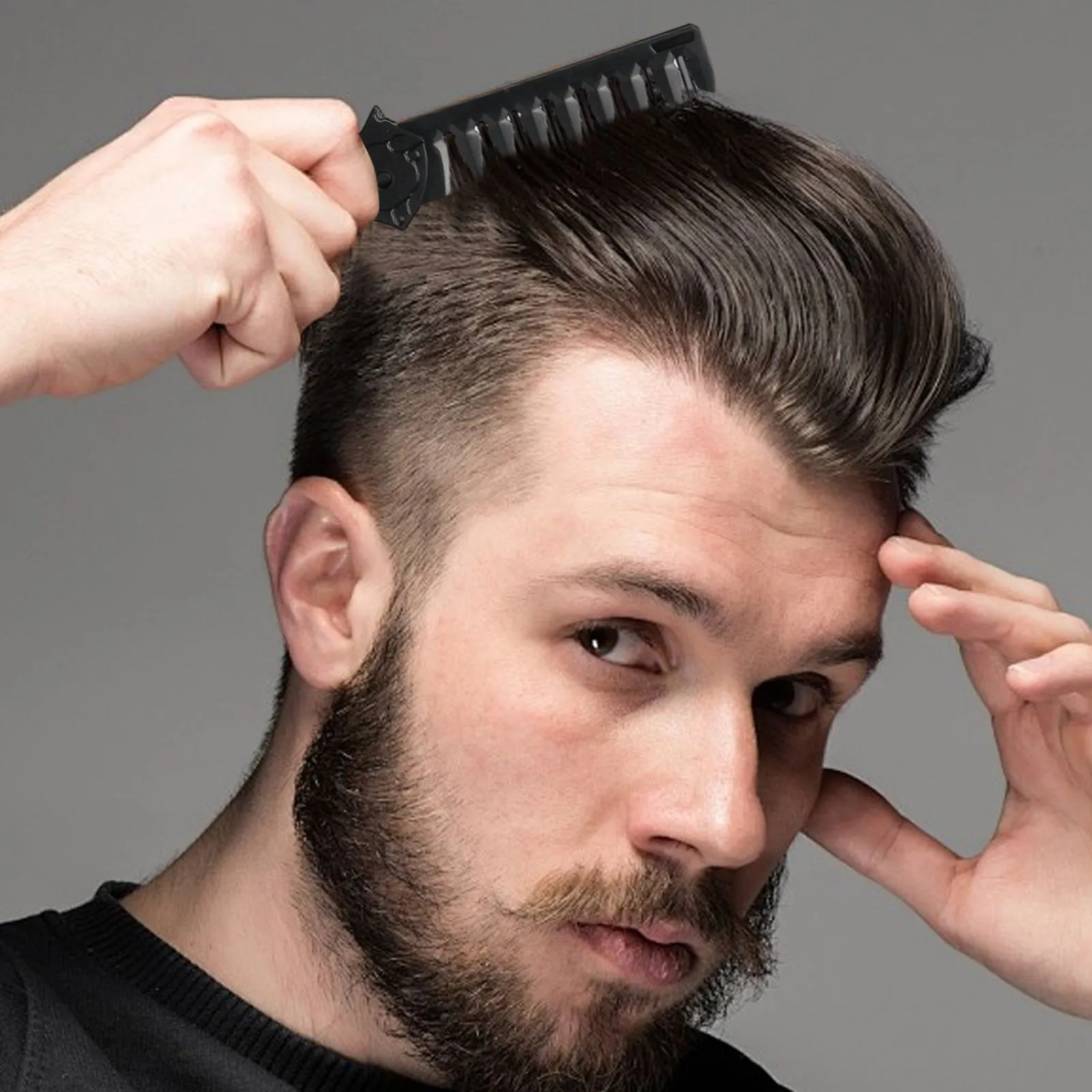 Пошаговая инструкция по укладке волос для мужчин с использованием воска и расчески